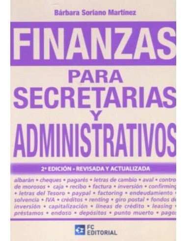 Finanzas para secretarias y administrativos 2ª edicion